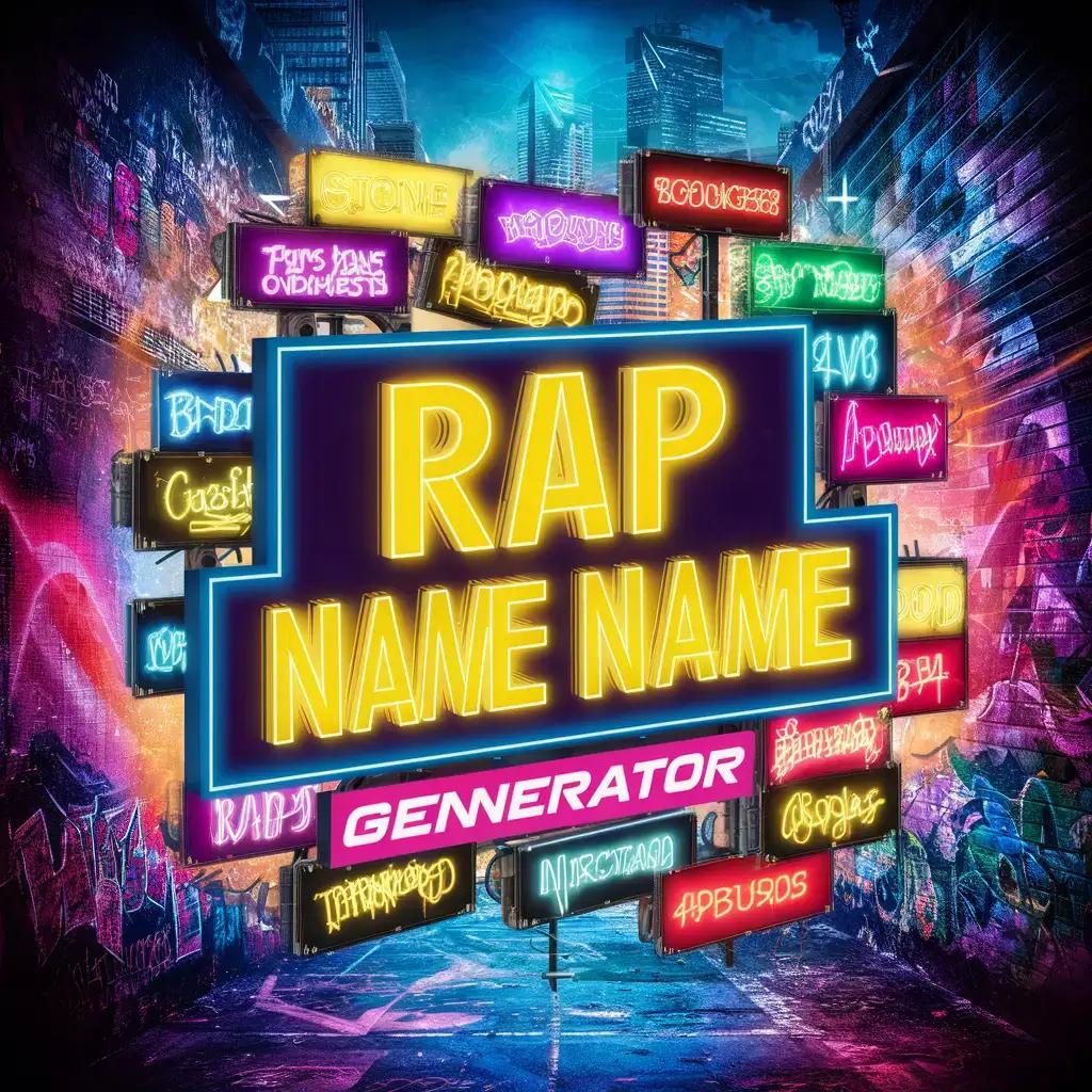 Gerador de Nomes de Rap